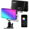 Neewer SL90 PRO permanentné fotografické svetlo, 80 BI-Color LED, 70x RGB LED, 12W 10102298