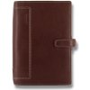 Filofax Holborn A6 týždenný 2023 tmavo hnedý
