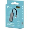 TP-Link Network Adapter UE302C Type-C to Ethernet RJ45, 2500Mb/s, Black EU