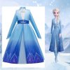 Karnevalový kostým Frozen 2 Kráľovná Elsa - 2 druhy 120 Veľkosť Modrá