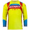 KENNY Track Focus 23 Neon Yellow Red Detský dres - XS