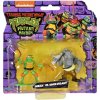 Orbico Teenage Mutant Ninja Turtles Minikorytnačky NINGA Mikey vs Rocksteady