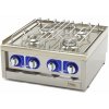Maxima Komerčný sporák - 2 horáky - plynový - dvojplatničkový - hĺbka 60 cm