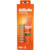 Gillette fusion 8 náhradních břitů + fusion gel 200 ml