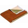 Hübsch Bavlnený uterák Block Brown/Multicolour 50 × 100 cm
