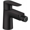 Hansgrohe Talis E - Bidetová batéria s výpusťou, matná čierna - 71720670