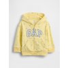 GAP Baby mikina s logom VintageSoft Žltá 6-12M