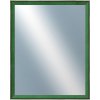 DANTIK - Zrkadlo v rámu, rozmer s rámom 40x50 cm z lišty Inclinata colori zelená (3138)
