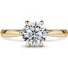 Minerva | Zásnubný prsteň so stredovým diamantom 1.310ct, žlté zlato 61