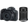 Digitálny fotoaparát Canon EOS R50 čierna + RF-S 18-45mm f/4.5-6.3 IS STM + RF-S 55-210mm f/5-7.1 IS STM (5811C023)