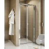 SANSWISS TOP-LINE TOPK 75cm dvere do niky alebo do kombinácie / sprchový kút rohový - 50 – aluchróm - 22 – sklo matné Durlux