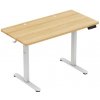 Elektrický výškovo nastaviteľný stôl Mark Adler Leader 6.9 Dub Craft / biely