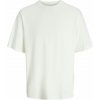 JACK & JONES 3911 / Unisex oversize tričko s krátkym rukávom - egret offwhite XXXL