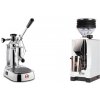 La Pavoni Europiccola Lusso + Eureka Mignon Zero, CR white