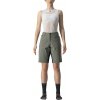 Castelli Unlimited W Baggy short, Forest grey Veľkosť: L Dámske gravel / XC / MTB šortky bez výstelky a trakov