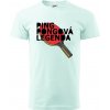 Ping Pongová legenda - Klasické pánske tričko vyššej gramáže - XL ( Frost )