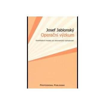 Operační výzkum - Josef Jablonský