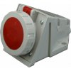 Zásuvka IZG 1653, 400V/16A, 5p, prisadená, IP67