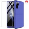 Púzdro Roybens 360 Full Body pre Huawei + tvrdené sklo - Modré pre Huawei: P40 Lite