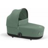 CYBEX Vana hlboká Mios 3.0 Lux Carry Cot Leaf Green Platinum