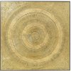 Circle obraz zlatý 120x120cm