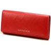 Gregorio IT-106 červená dámska kožená peňaženka 19 x 10 x 3,8 cm