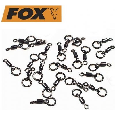Obratlík Fox Flexi Ring Swivel 10ks Veľkosť 11