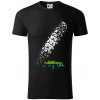 Motocross is my love - Tričko z organickej bavlny - M ( Čierna )
