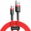 Baseus Cafule kábel USB / Micro USB QC 3.0 1.5A 2m, červený (CAMKLF-C09)