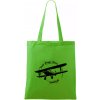 Still Plays With Planes - Taška bavlnená - 42 x 38 cm ( Apple Green )