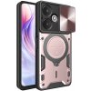 Techsuit CamGuard Pro ochranné Puzdro pre Xiaomi Redmi 13C 5G / Poco M6 - Ružovo-zlaté