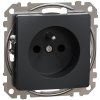 Schneider Electric Slovakia spol. s r.o. Sedna Design - SDD114012 - Zásuvka 230V 16A clonky bezskrutková - Antracit