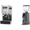 Gaggia New Classic EVO + Eureka Atom W 75, grey