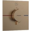 Hansgrohe ShowerSelect Comfort - Termostatická batéria pod omietku, kefovaný bronz 15571140