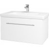 Dreja Umývadlová skrinka BIG INN SZZ 80 - M01 Biela mat / Úchytka T02 / M01 Biela mat