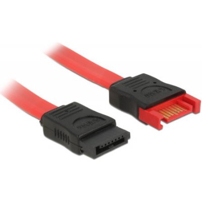 Delock Extension cable SATA 6 Gb/s male > SATA female 20 cm red