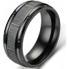 HARAHU Prsteň TR 17144 Čierna KP17144 59mm
