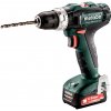 Metabo 601076500 - PowerMaxx SB 12 - AKU príklepový vŕtací skrutkovač, 12V 2x2Ah Li-Power, Nabíjačka SC 30, metaBOX 118