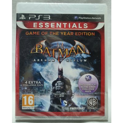 BATMAN ARKHAM ASYLUM GOTY ESSENTIALS Playstation 3