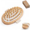DOWNEY. Drevený masážny valček proti celulitíde - Prírodná