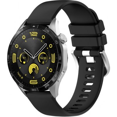 PROTEMIO 66430 SILICONE Remienok pre Huawei Watch GT 4 46mm čierny