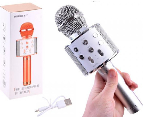 Bezdrôtový karaoke mikrofón s reproduktorom od 11,9 € - Heureka.sk