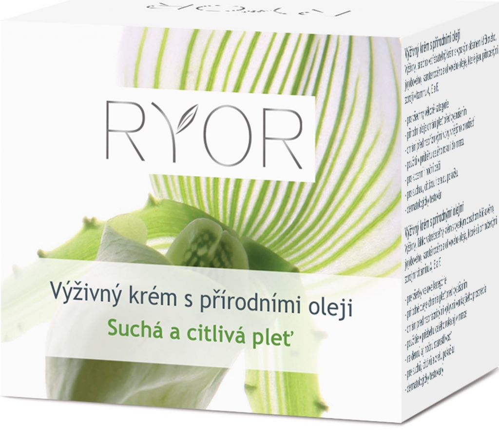 Ryor výživný krém s přírodními oleji 50 ml