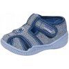 Viggami detské papuče Repíky modré veľkosť 22