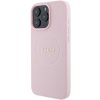 Obal Guess PU Grained Classic Logo MagSafe Apple iPhone 16 Pro GUHMP16LPGHSMMP Pink
