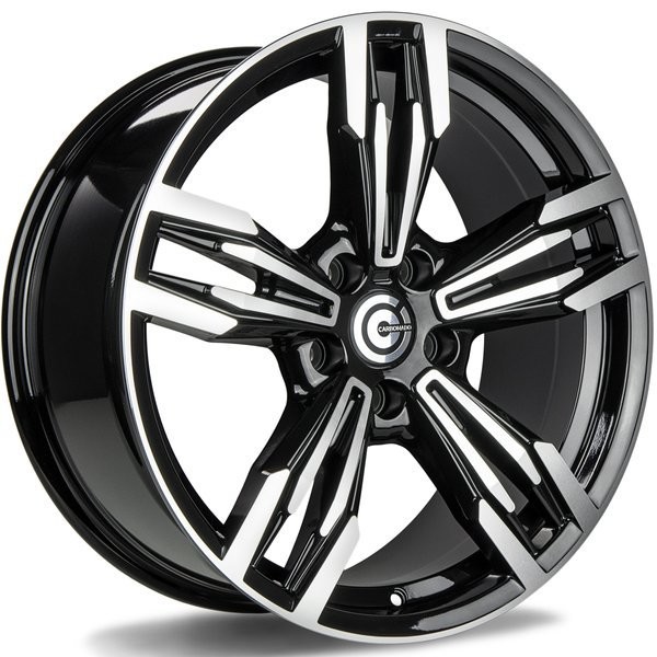 Carbonado Dynamite 8,5x19 5x120 ET33 black front polished