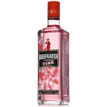 Beefeater Pink Strawberry 37,5% 1 l (čistá fľaša)