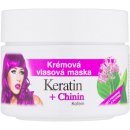 BC Bione Cosmetics Keratin & Chinin krémová vlasová maska 260 ml