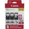 kazeta CANON PG-560 XL black (2x) + CL-561 XL color (1x) TS5350/TS5351/TS5352/TS5353 + GP501 10x15 3712C012