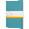 Moleskine Zápisník tvrdé dosky B5 linajkový tyrkysový